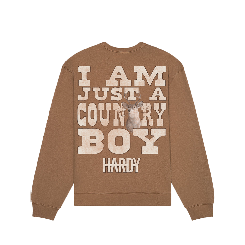 Hardy - I Am Just A Country Boy Crewneck