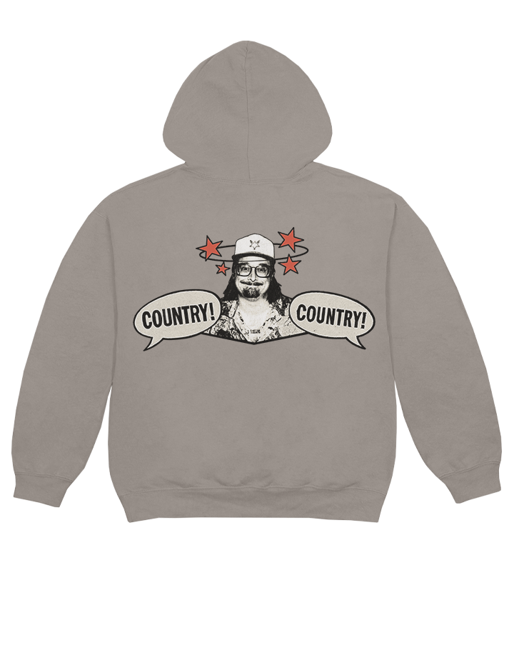 Hardy - COUNTRY! COUNTRY! Gray Hoodie