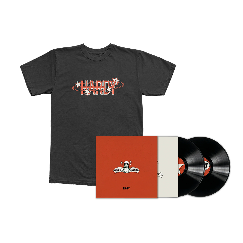 COUNTRY! COUNTRY! Standard LP + T-Shirt Bundle